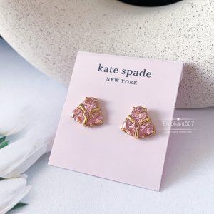 Kate Spade crystal flower earrings